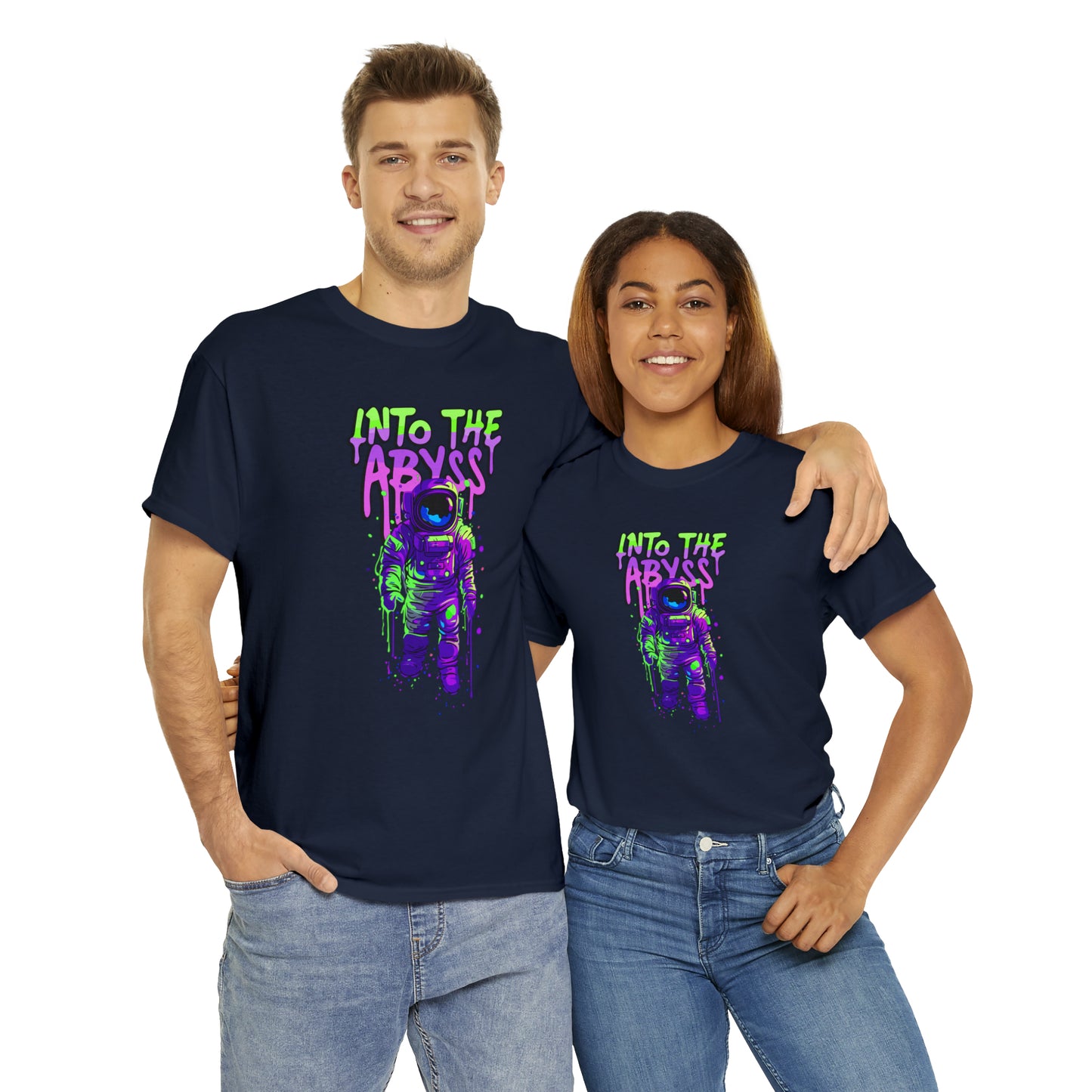 INTO THE ABYSS, Unisex Heavy Cotton Tee