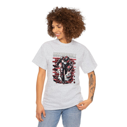 Unstoppable Robot, Unisex Heavy Cotton Tee