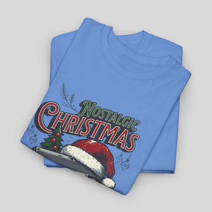 Nostalgic Christmas, Unisex Heavy Cotton Tee