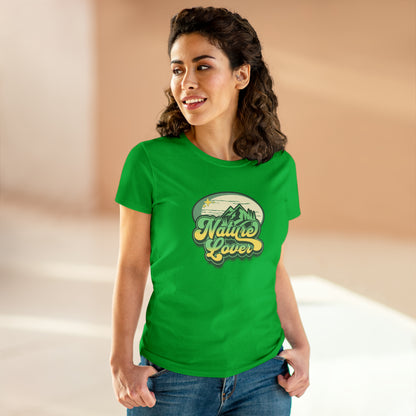 Nature Lover, Women's Midweight Cotton Tee