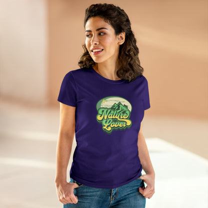 Nature Lover, Women's Midweight Cotton Tee