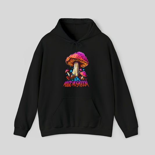 Magic Mushroom, Unisex Heavy Blend™ Hooded Sweatshirt