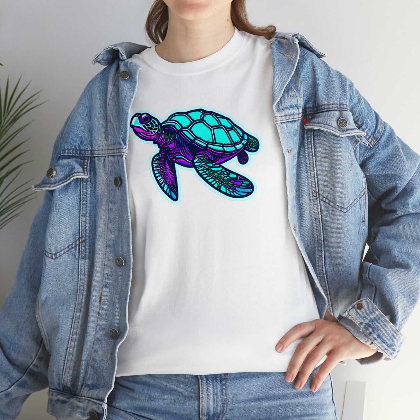 Sea Turtle Unisex Heavy Cotton Tee