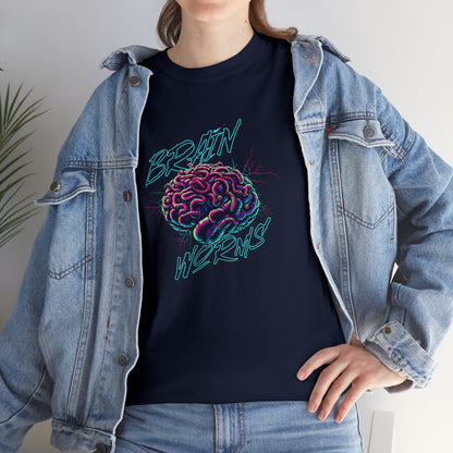 Brain Worms, Unisex Heavy Cotton Tee