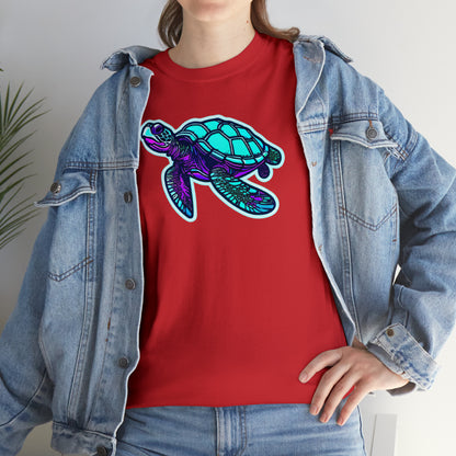 Sea Turtle Unisex Heavy Cotton Tee