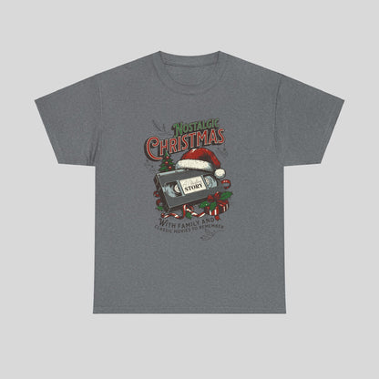 Nostalgic Christmas, Unisex Heavy Cotton Tee