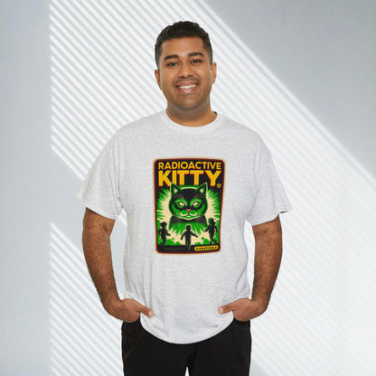 Radioactive Kitty, Unisex Heavy Cotton Tee