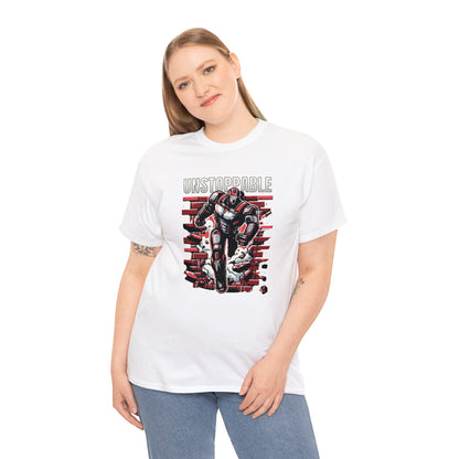 Unstoppable Robot, Unisex Heavy Cotton Tee