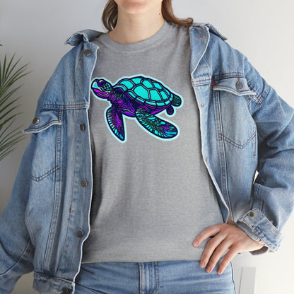 Sea Turtle Unisex Heavy Cotton Tee