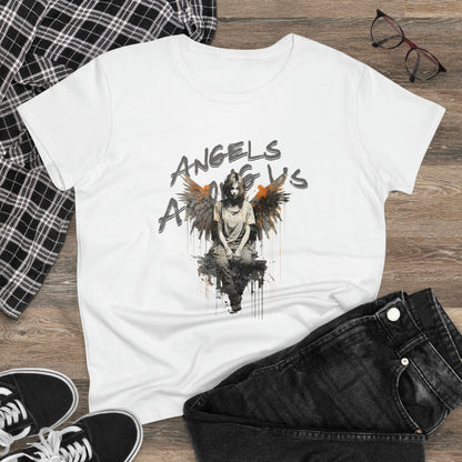 Angels Among Us Women's Midweight Cotton Tee