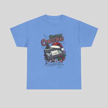 Nostalgic Christmas, Unisex Heavy Cotton Tee