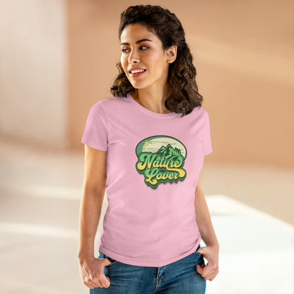 Nature Lover, Women's Midweight Cotton Tee