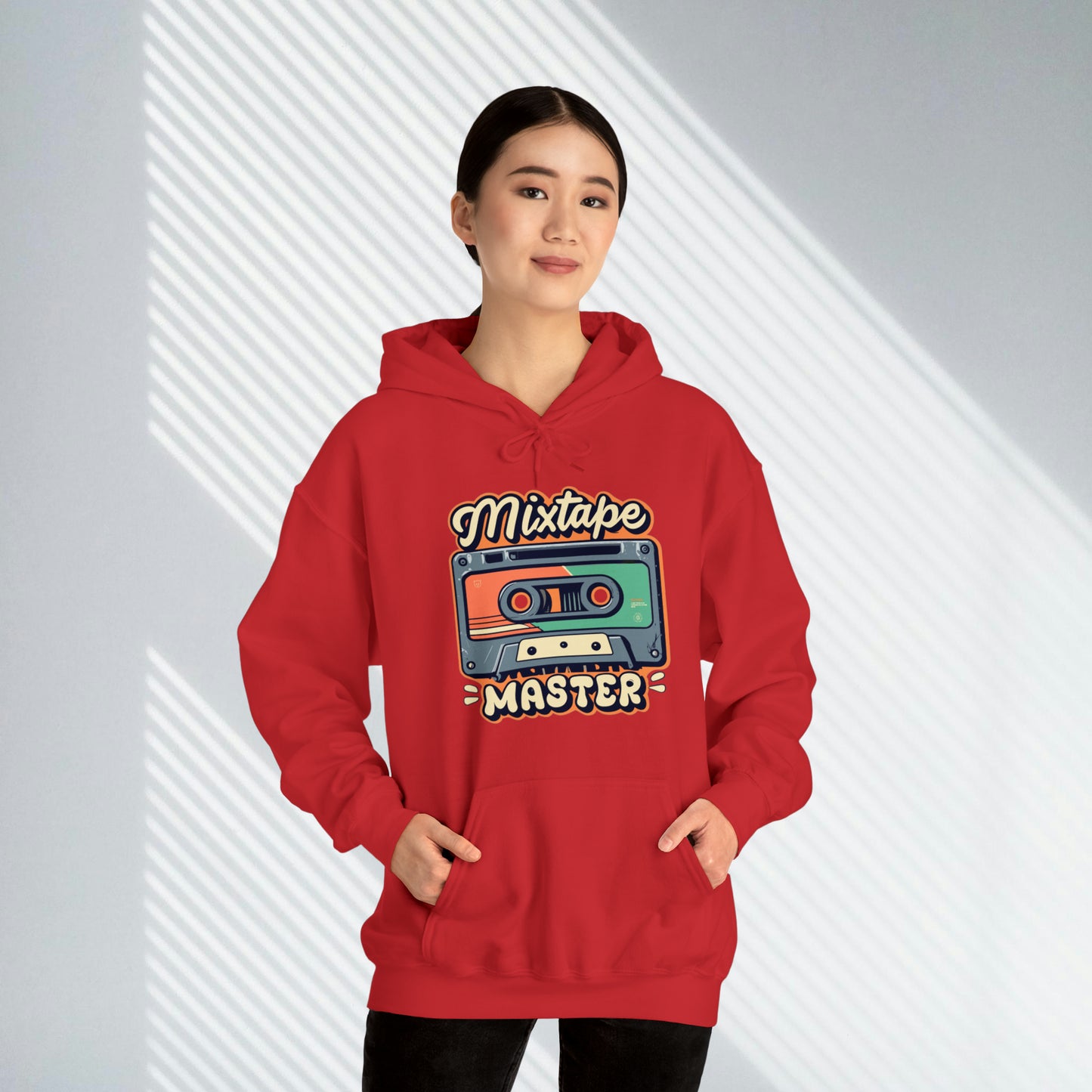 Mixtape Master, Cassette Tape, Unisex Heavy Blend™ Hooded Sweatshirt