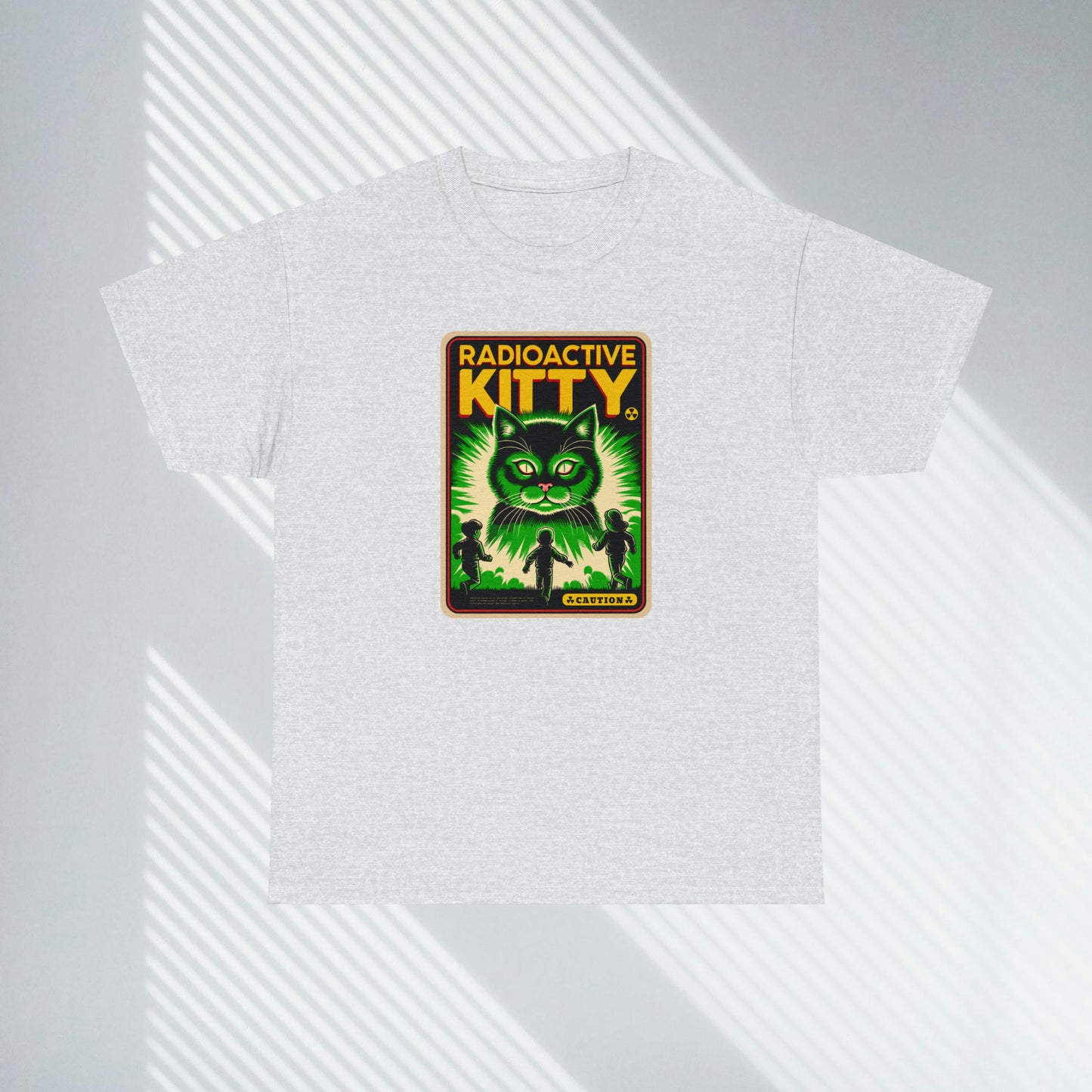 Radioactive Kitty, Unisex Heavy Cotton Tee