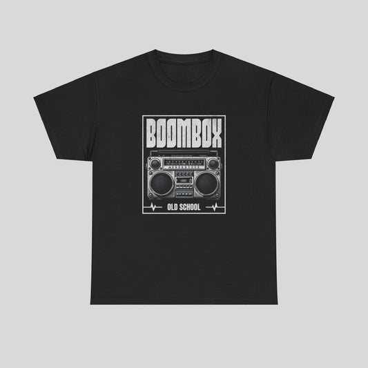 OLD School Boombox, Unisex Heavy Cotton Tee