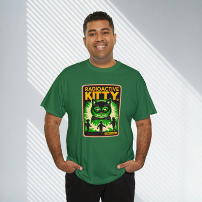 Radioactive Kitty, Unisex Heavy Cotton Tee