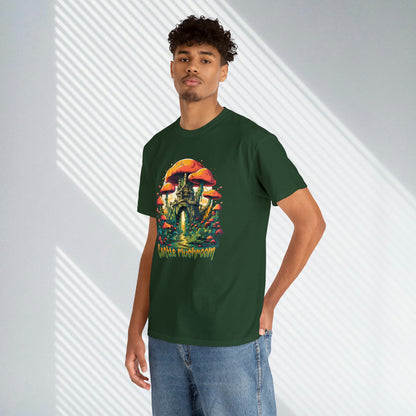 Castle Mushroom, Unisex Heavy Cotton Tee