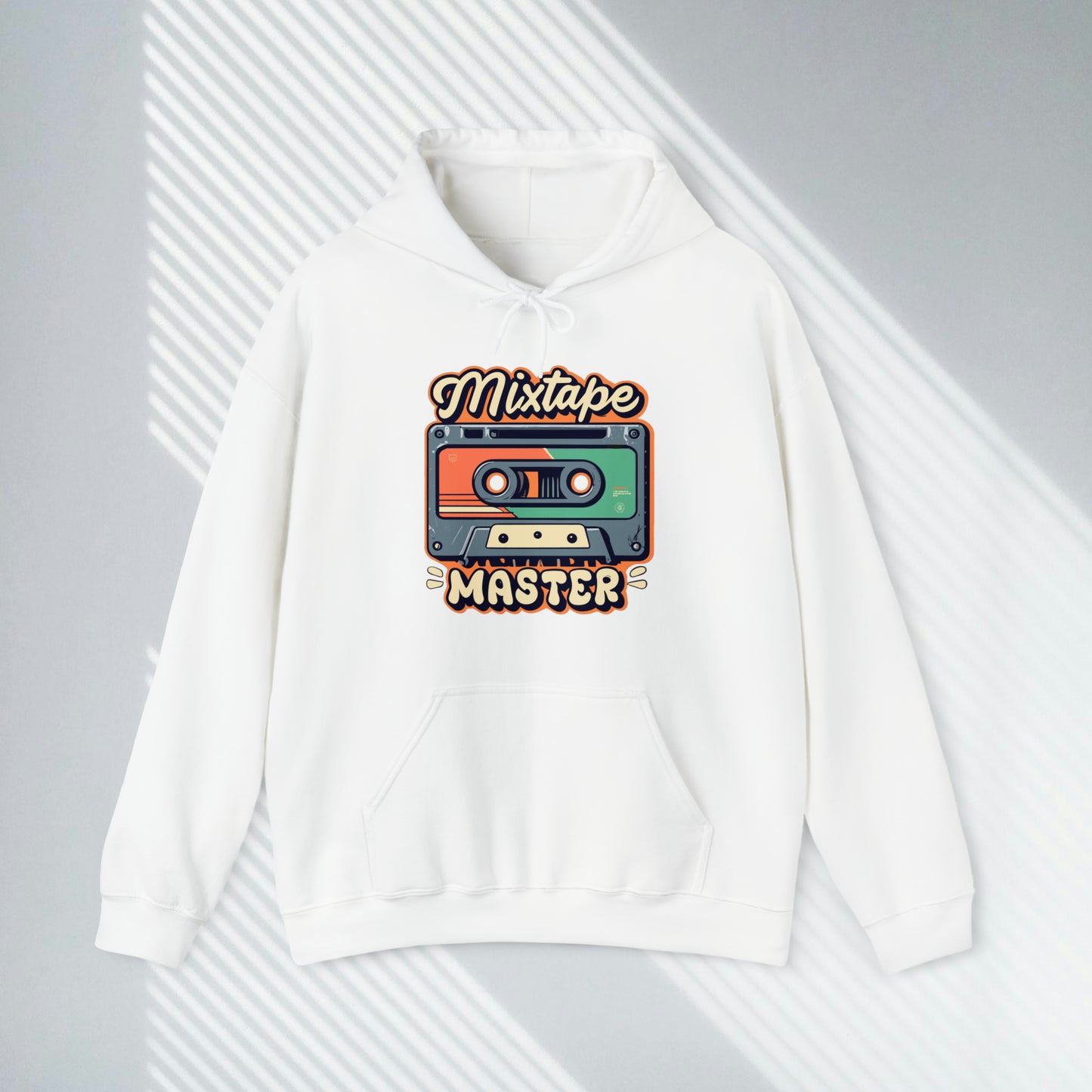 Mixtape Master, Cassette Tape, Unisex Heavy Blend™ Hooded Sweatshirt