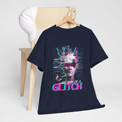 Son of a Glitch Unisex Heavy Cotton Tee