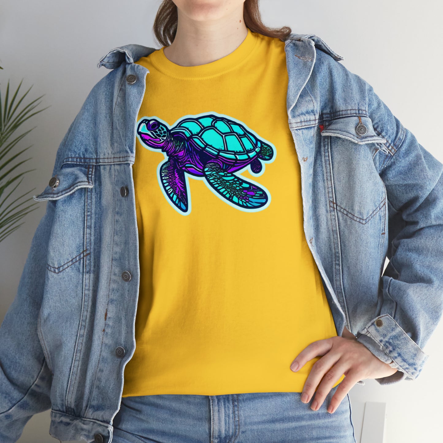 Sea Turtle Unisex Heavy Cotton Tee