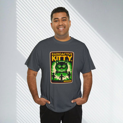 Radioactive Kitty, Unisex Heavy Cotton Tee