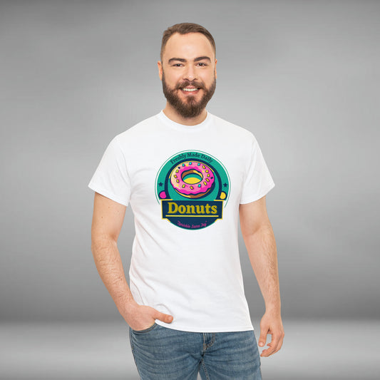 Donut Shop, Unisex Heavy Cotton Gra[phic Tee